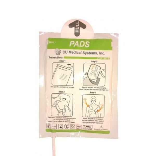 Parche para el desfibrilador CU SP1 (dos tamaños disponibles)